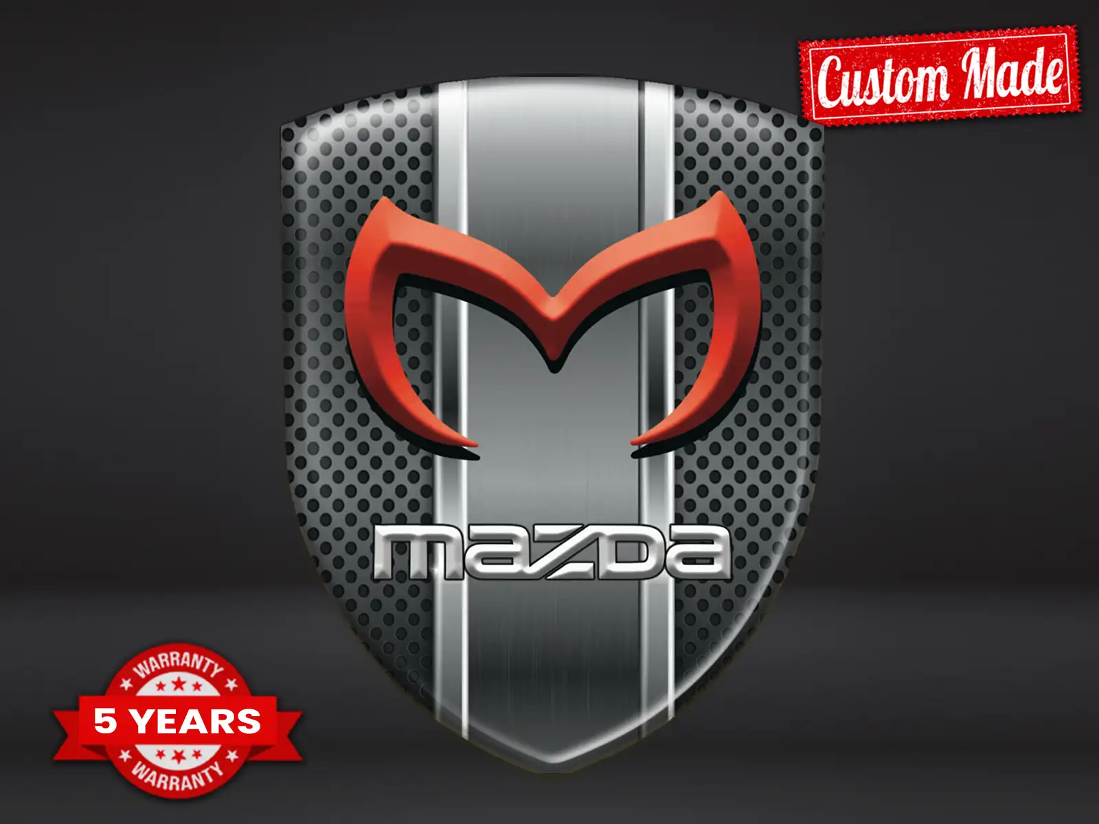 Mazda Logo Stickers Business Sports Star Minimal